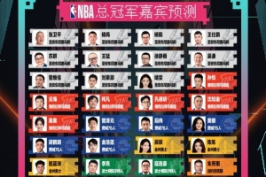 腾讯解说预测总冠军:马刺11票压雷霆 76人&湖人在列 开拓者上榜