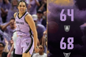 WNBA总决赛G1!女武神68-64拿下亚特兰大梦想 加比独揽26分!