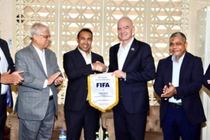 FIFA:因凡蒂诺对孟加拉国进行访问,双方将围绕深化合作展开交流
