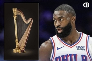 杰伦·布朗每周两次请人弹竖琴!白巧克力:这就是NBA的财富